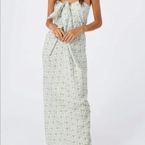 Caroline Constas Kaia Strapless Maxi Dress